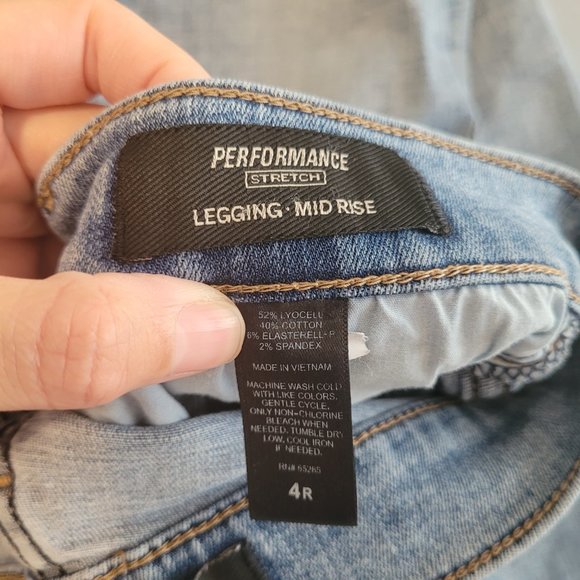 Express Mid-Rise Performance Jeggings - Picture 3 of 3